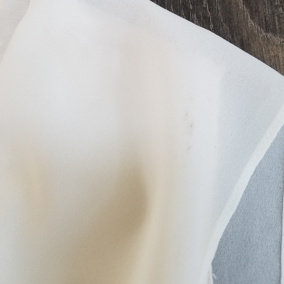 Limited White Linen Button Up Dress - size 10 - Picture 4 of 8